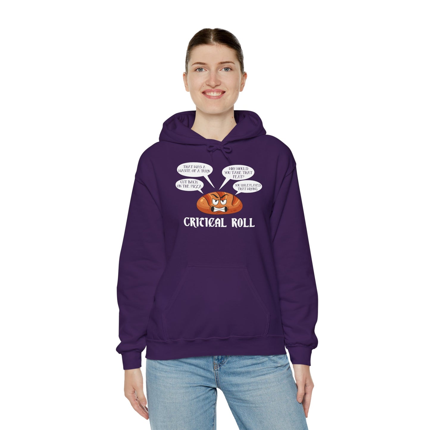 Critical Roll - Heavy Blend™ Hooded Sweatshirt for Men and Women