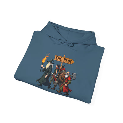 Missing the Plot - Heavy Blend™ Hooded Sweatshirt for Men and Women