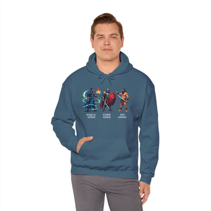 Class Armor Comparison - Heavy Blend™ Hooded Sweatshirt for Men and Women