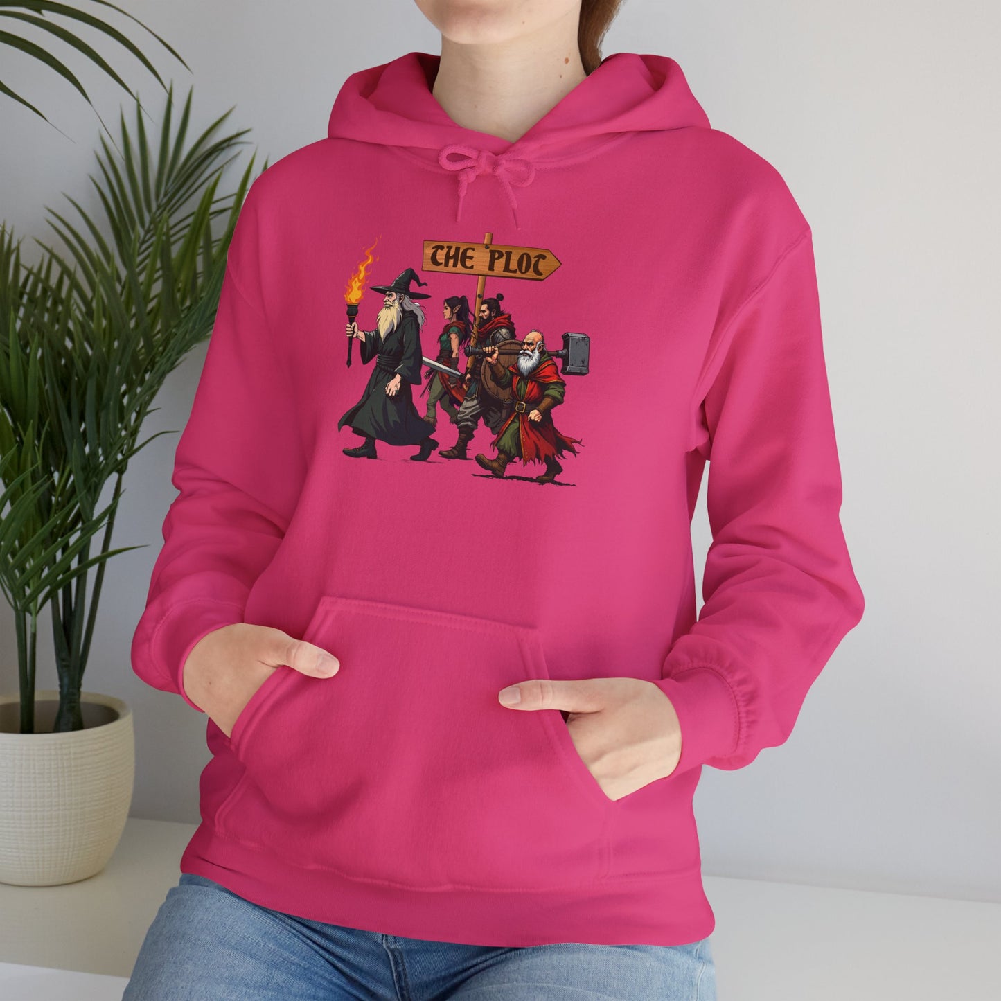 Missing the Plot - Heavy Blend™ Hooded Sweatshirt for Men and Women