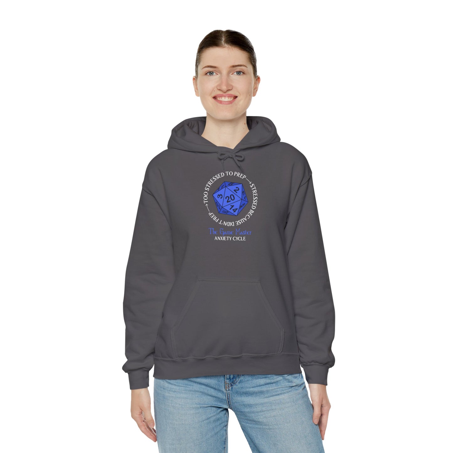 The GM Anxiety Cycle - Heavy Blend™ Hooded Sweatshirt for Men and Women