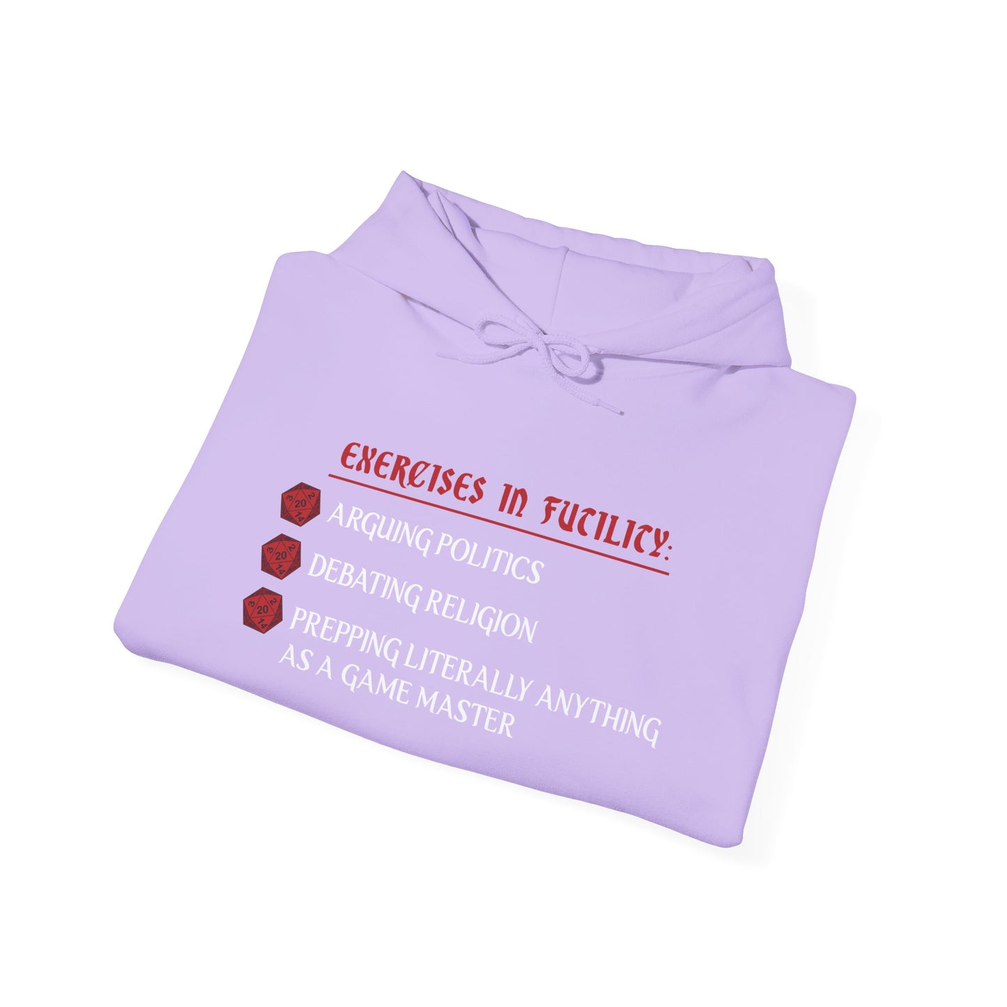 Exercises in Futility - Heavy Blend™ Hooded Sweatshirt for Men and Women
