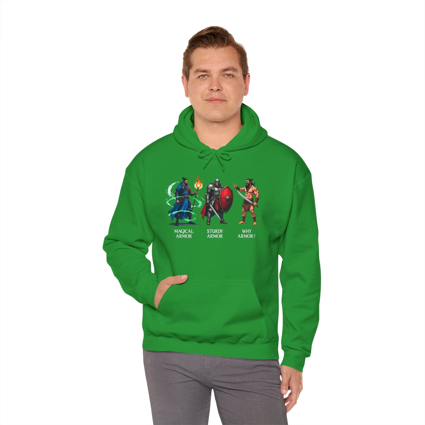 Class Armor Comparison - Heavy Blend™ Hooded Sweatshirt for Men and Women