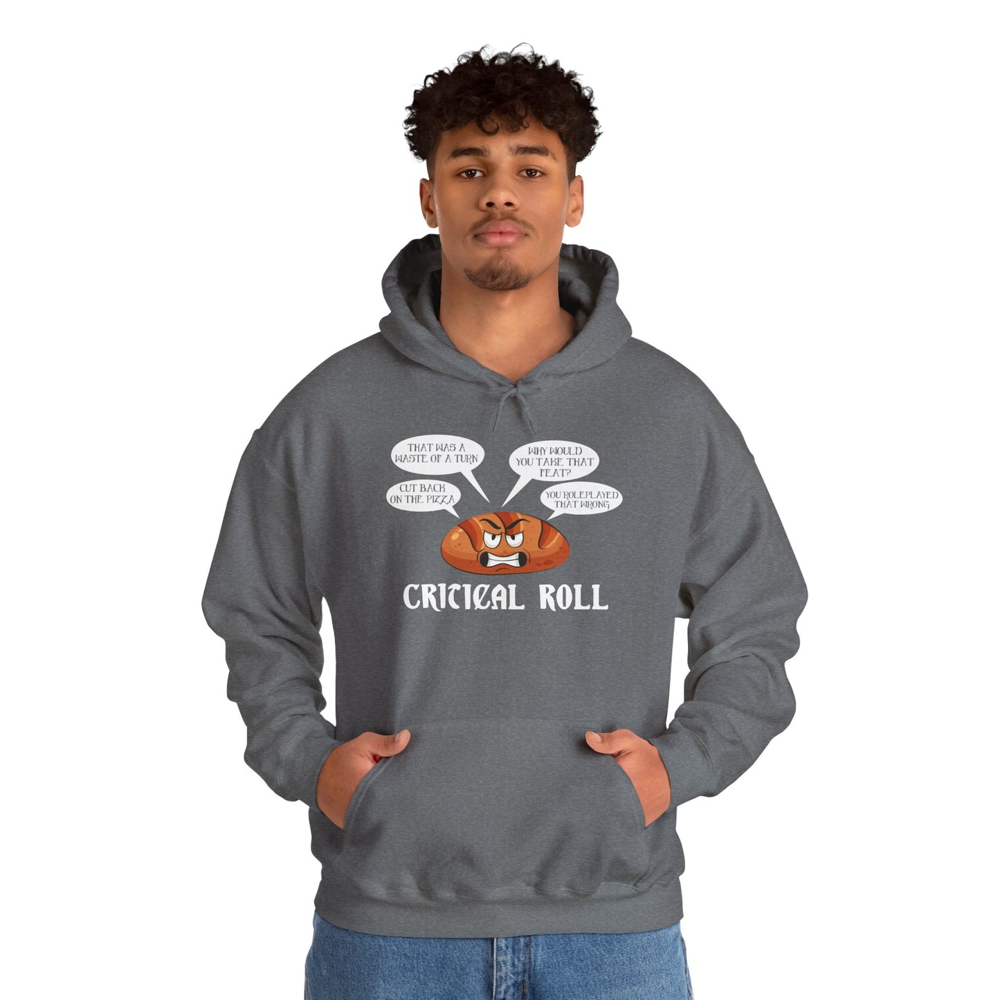 Critical Roll - Heavy Blend™ Hooded Sweatshirt for Men and Women