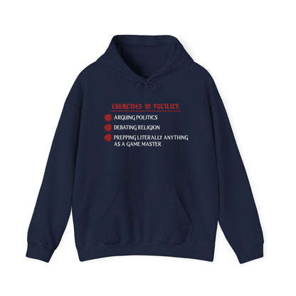 Exercises in Futility - Heavy Blend™ Hooded Sweatshirt for Men and Women
