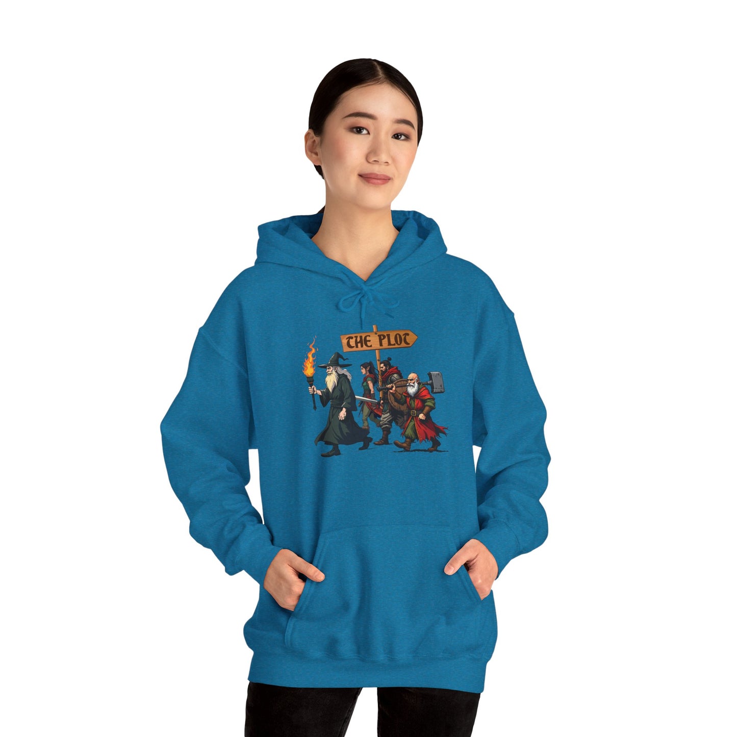 Missing the Plot - Heavy Blend™ Hooded Sweatshirt for Men and Women