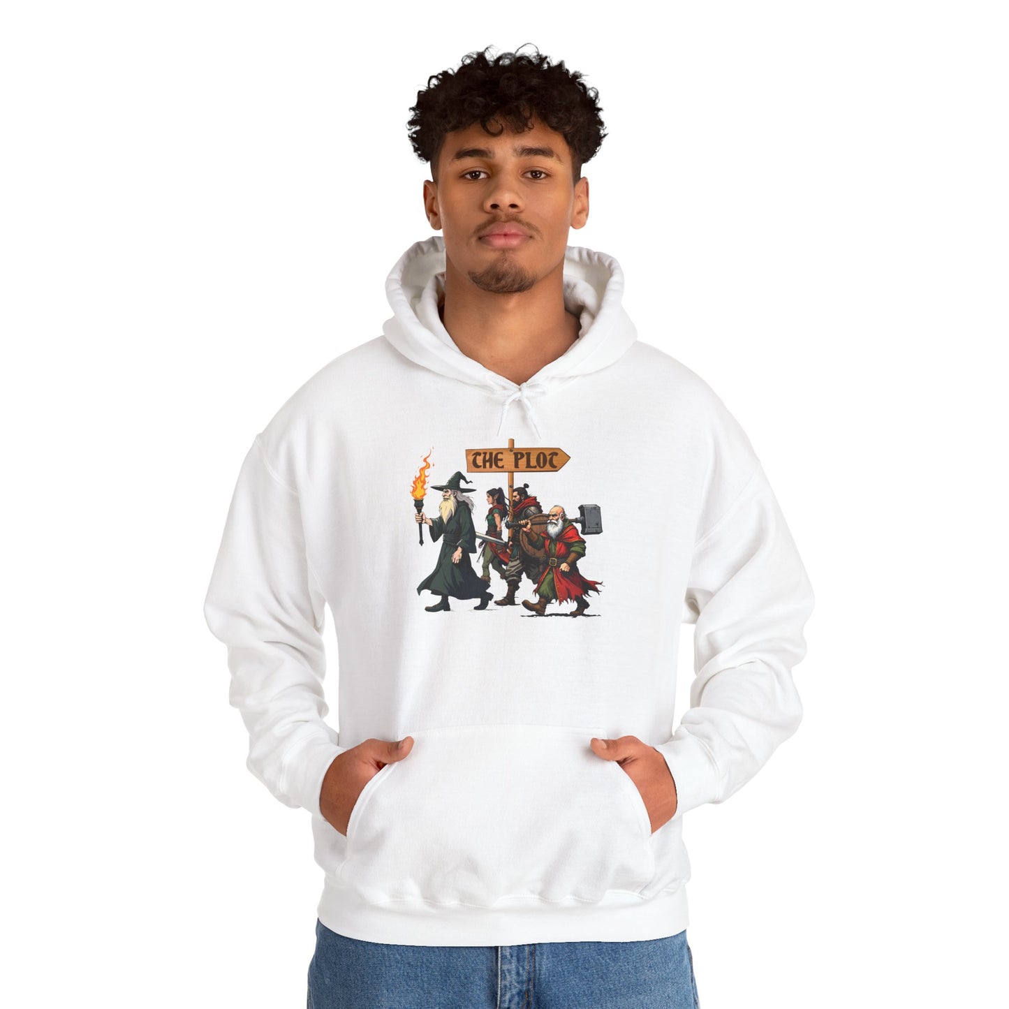 Missing the Plot - Heavy Blend™ Hooded Sweatshirt for Men and Women