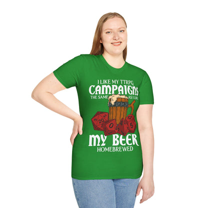 Homebrewed - Softstyle T-Shirt for Men and Women
