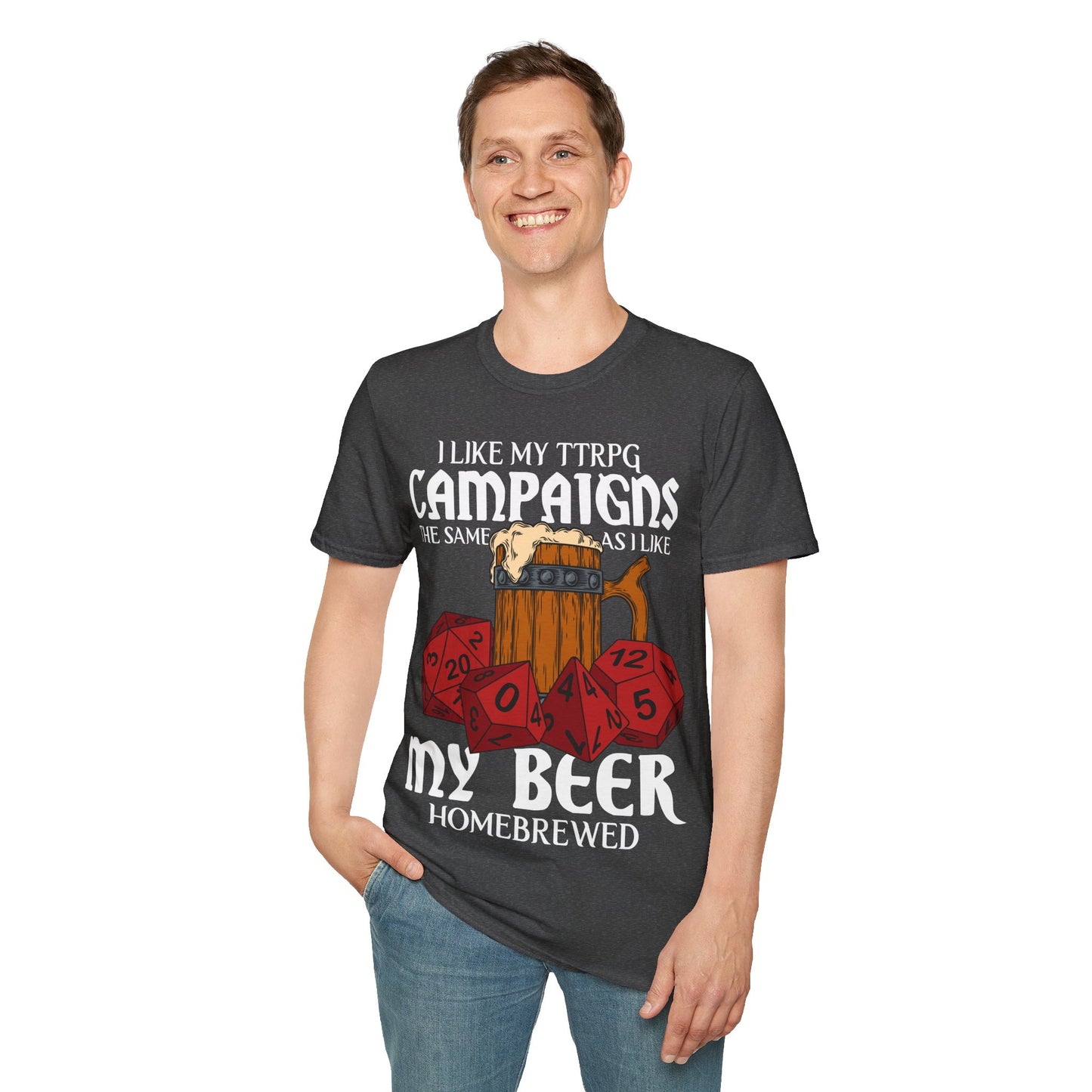 Homebrewed - Softstyle T-Shirt for Men and Women