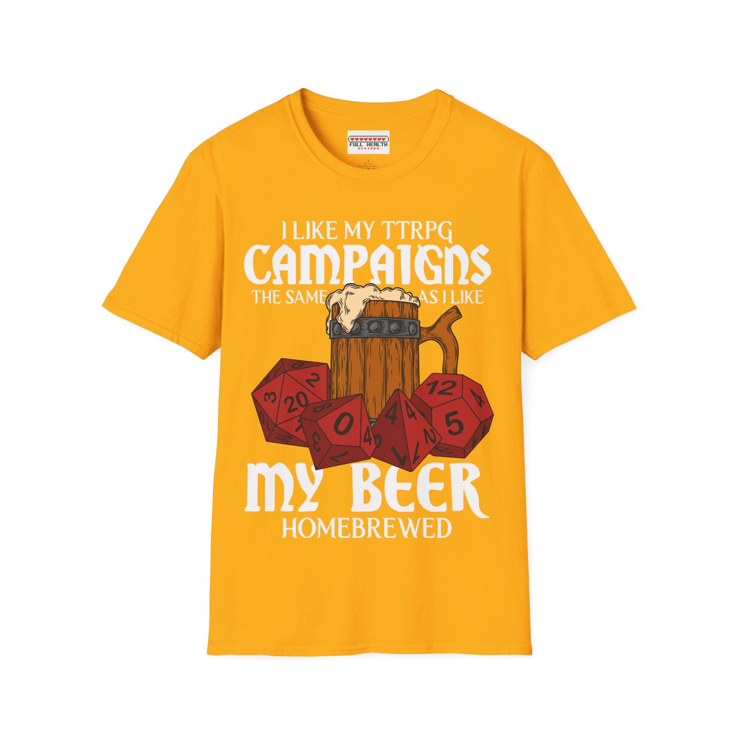Homebrewed - Softstyle T-Shirt for Men and Women