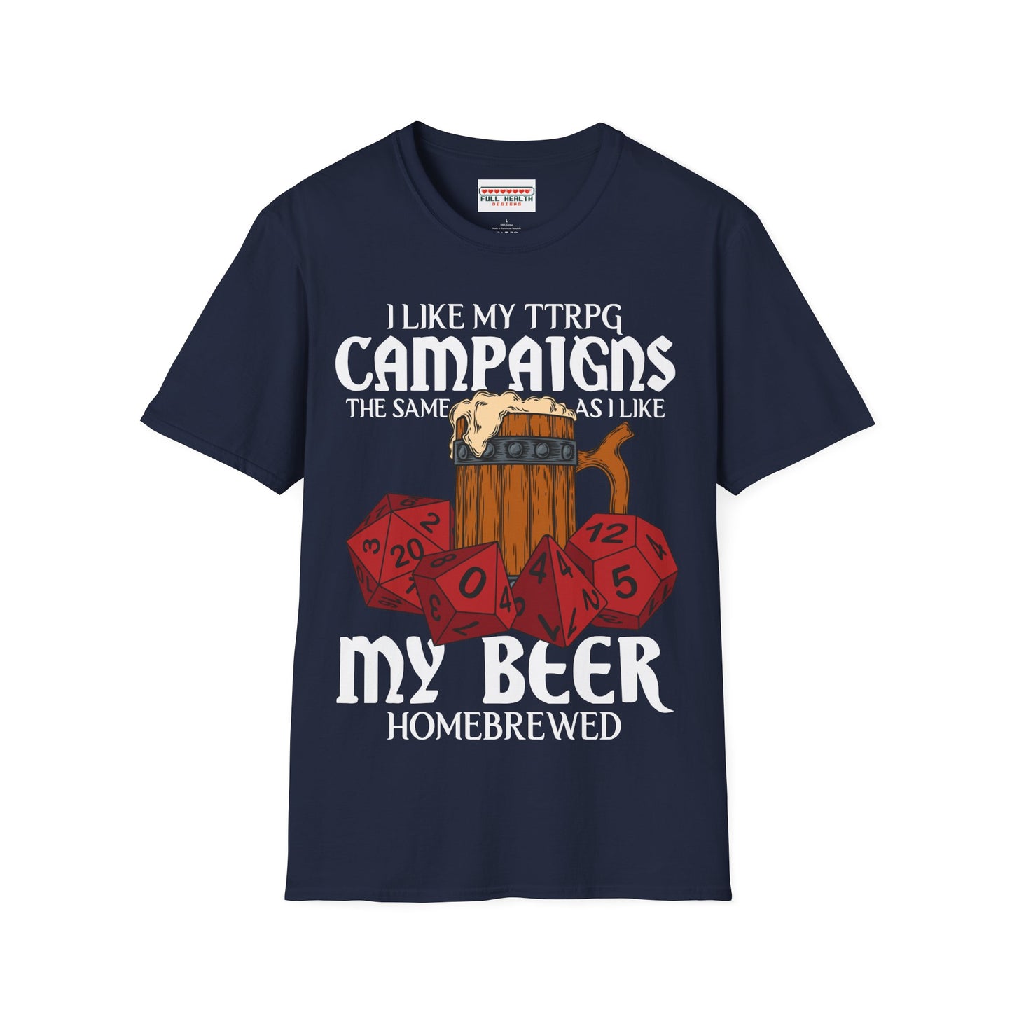 Homebrewed - Softstyle T-Shirt for Men and Women