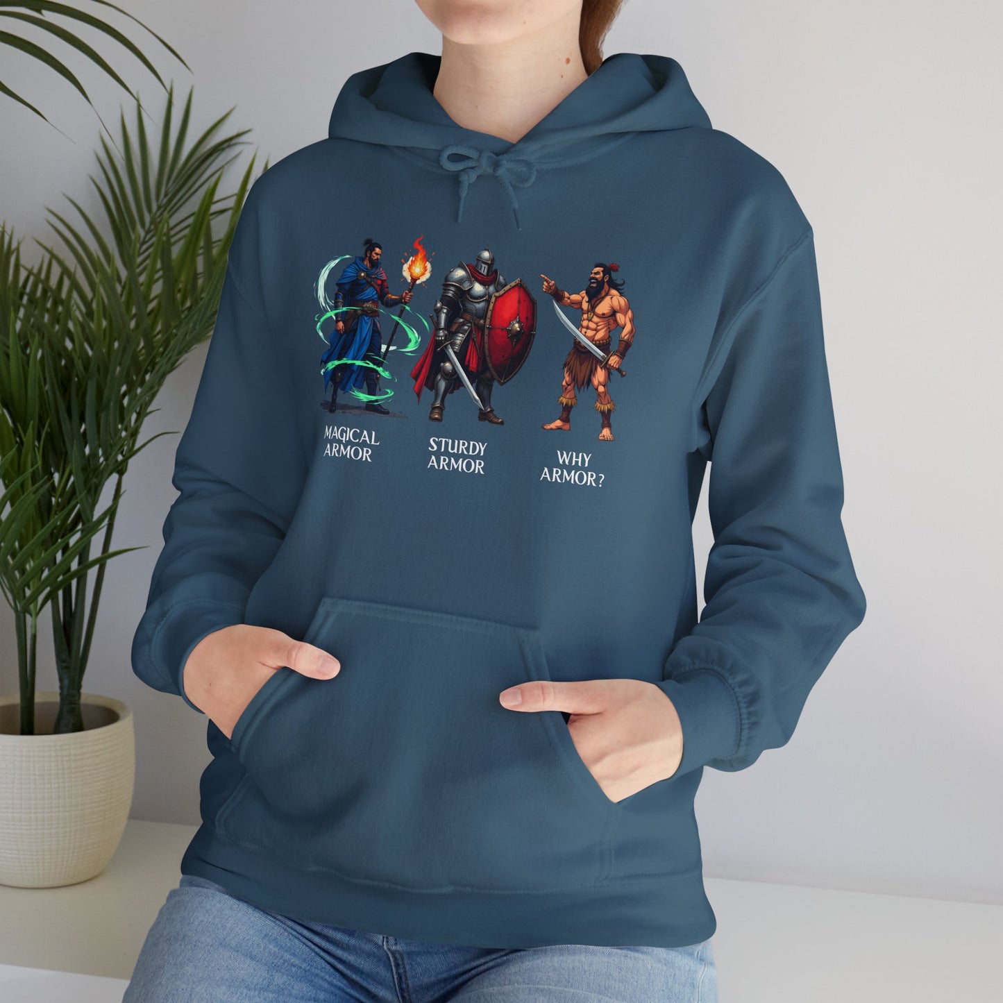 Class Armor Comparison - Heavy Blend™ Hooded Sweatshirt for Men and Women