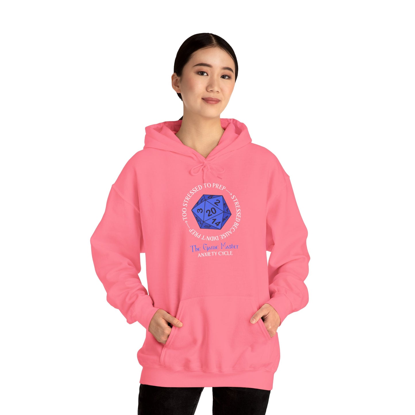 The GM Anxiety Cycle - Heavy Blend™ Hooded Sweatshirt for Men and Women