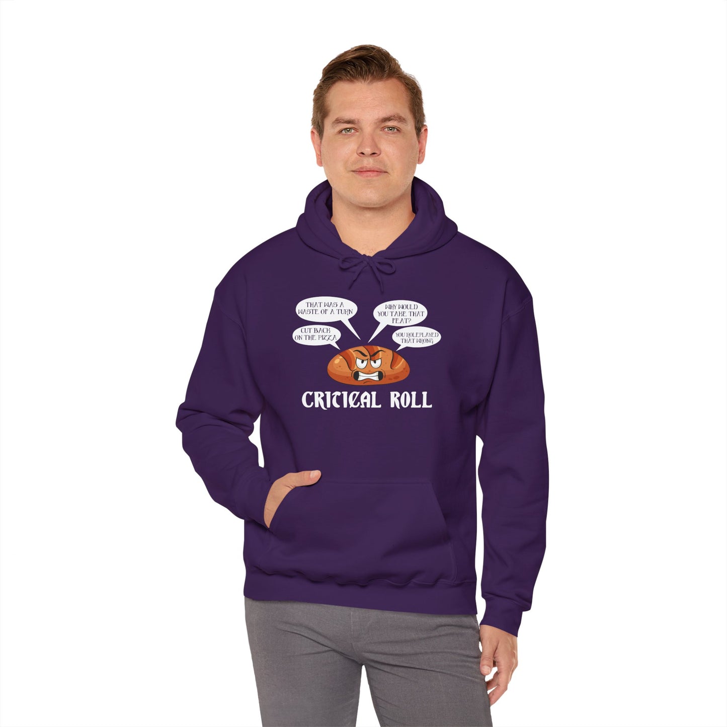 Critical Roll - Heavy Blend™ Hooded Sweatshirt for Men and Women