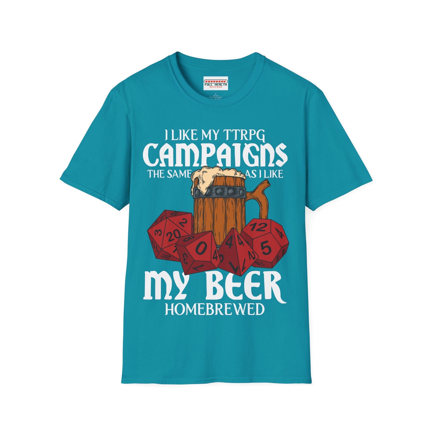 Homebrewed - Softstyle T-Shirt for Men and Women