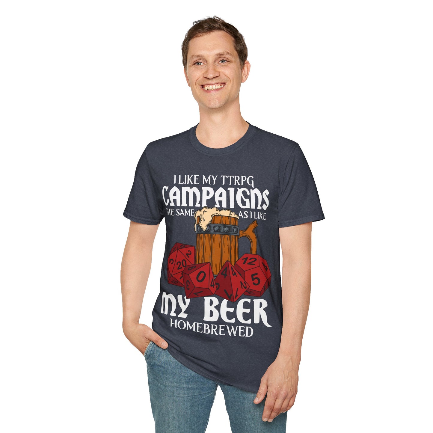Homebrewed - Softstyle T-Shirt for Men and Women