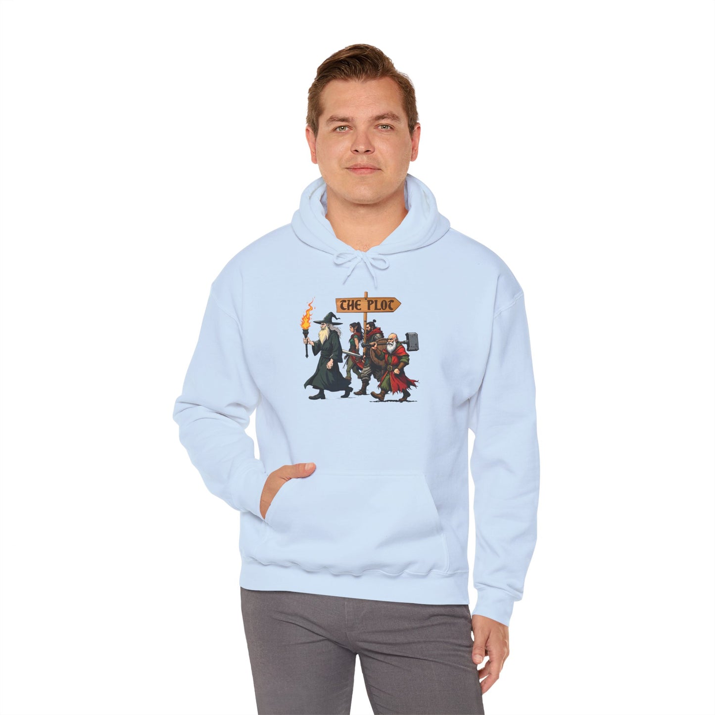 Missing the Plot - Heavy Blend™ Hooded Sweatshirt for Men and Women