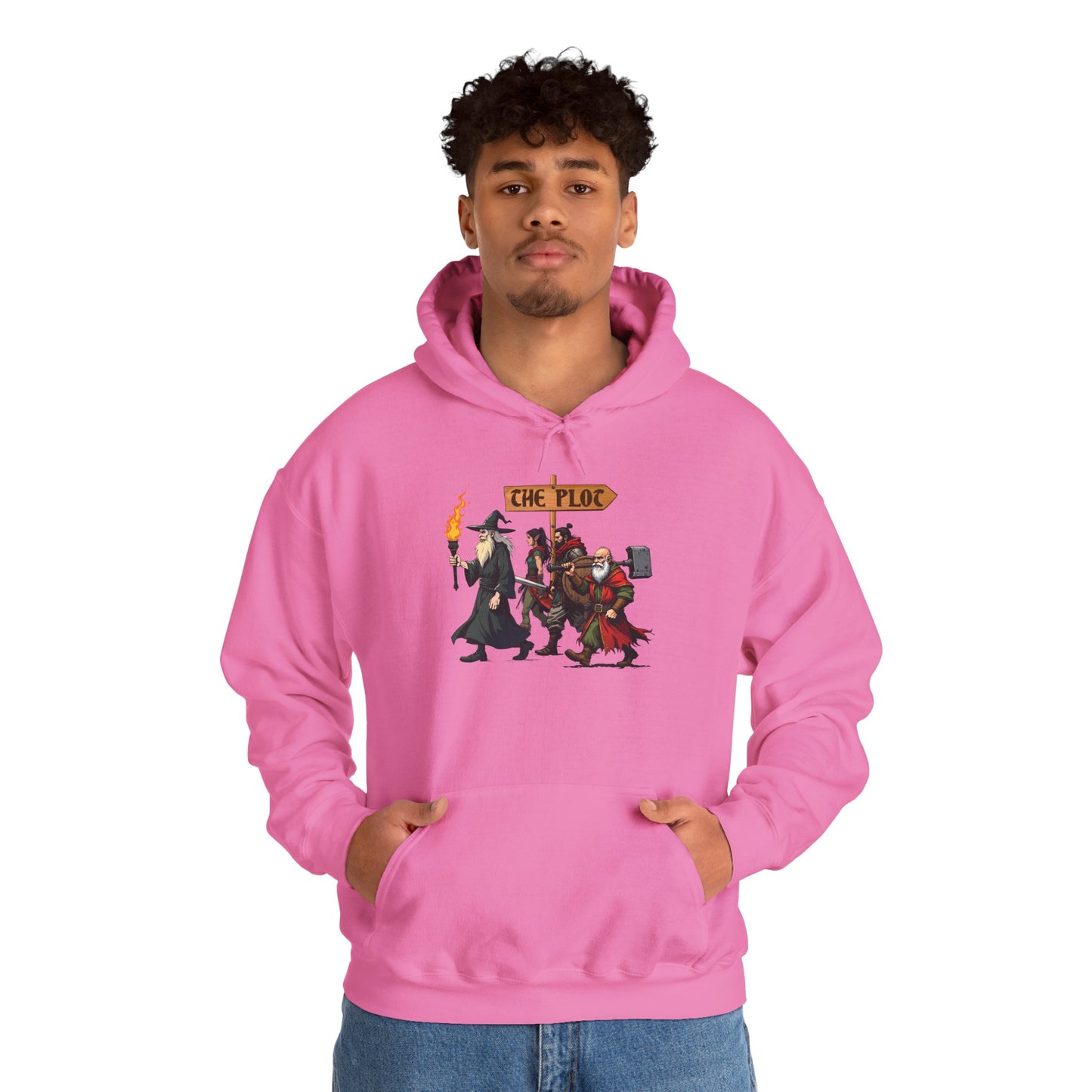 Missing the Plot - Heavy Blend™ Hooded Sweatshirt for Men and Women