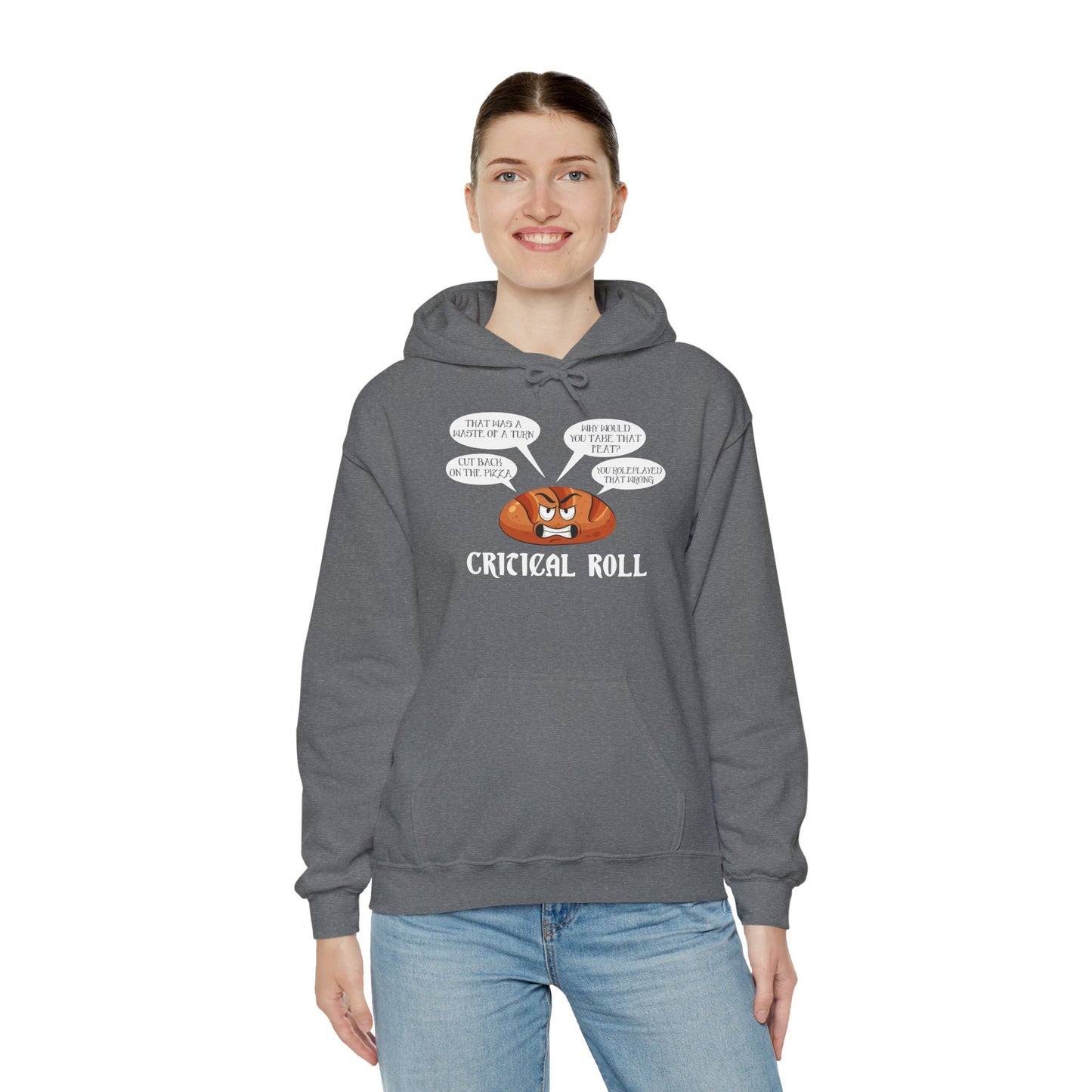 Critical Roll - Heavy Blend™ Hooded Sweatshirt for Men and Women