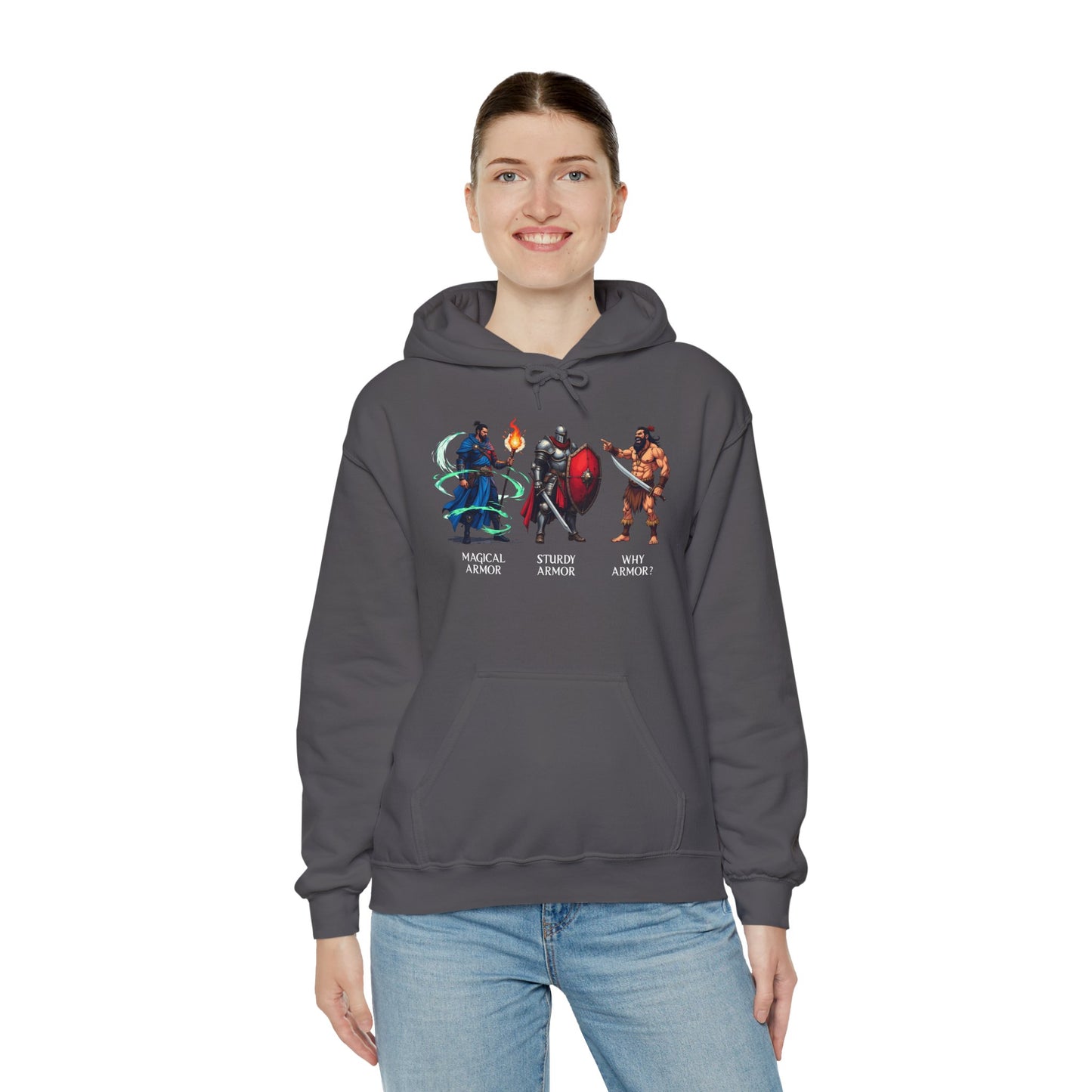 Class Armor Comparison - Heavy Blend™ Hooded Sweatshirt for Men and Women
