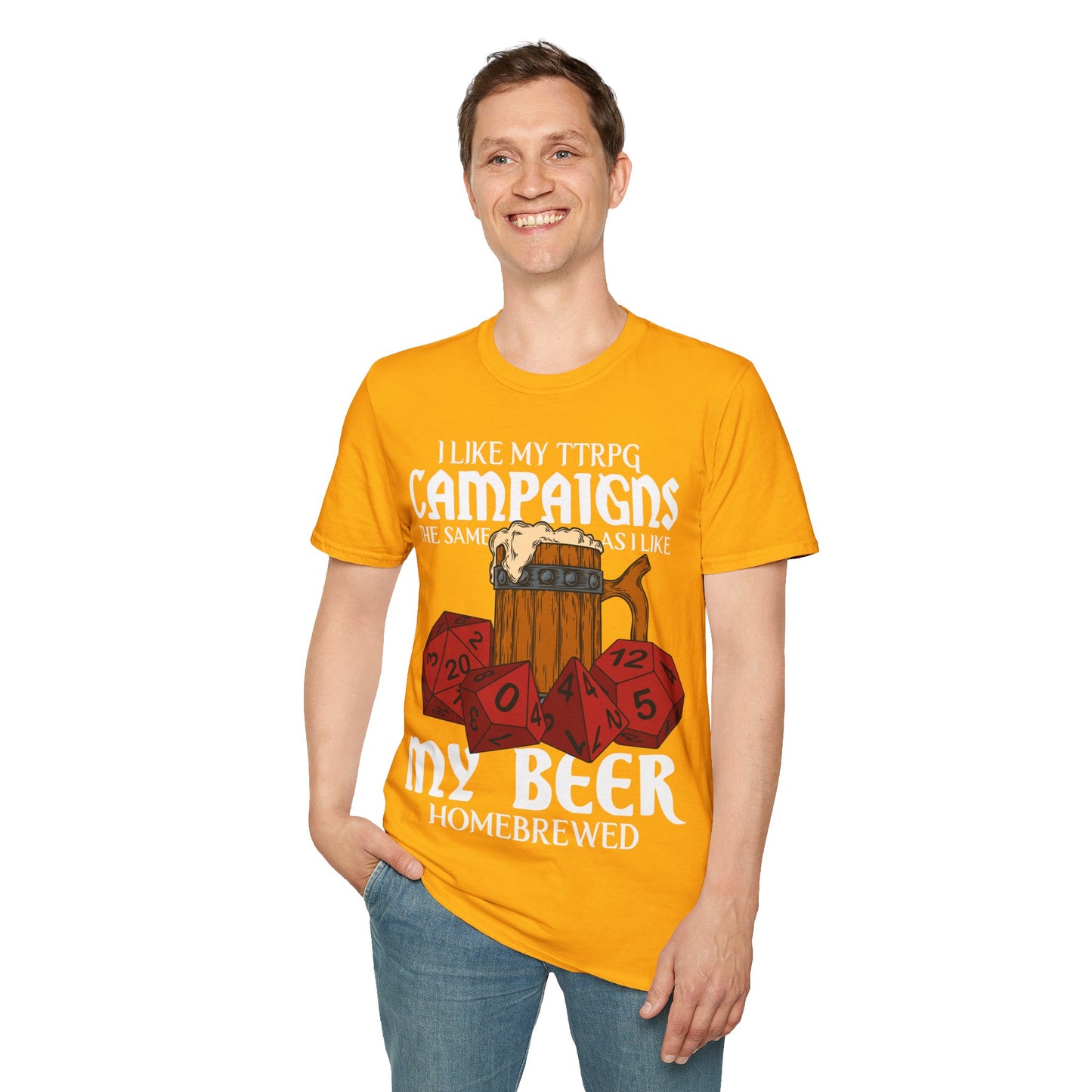 Homebrewed - Softstyle T-Shirt for Men and Women