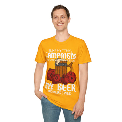 Homebrewed - Softstyle T-Shirt for Men and Women