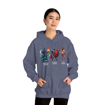 Class Armor Comparison - Heavy Blend™ Hooded Sweatshirt for Men and Women