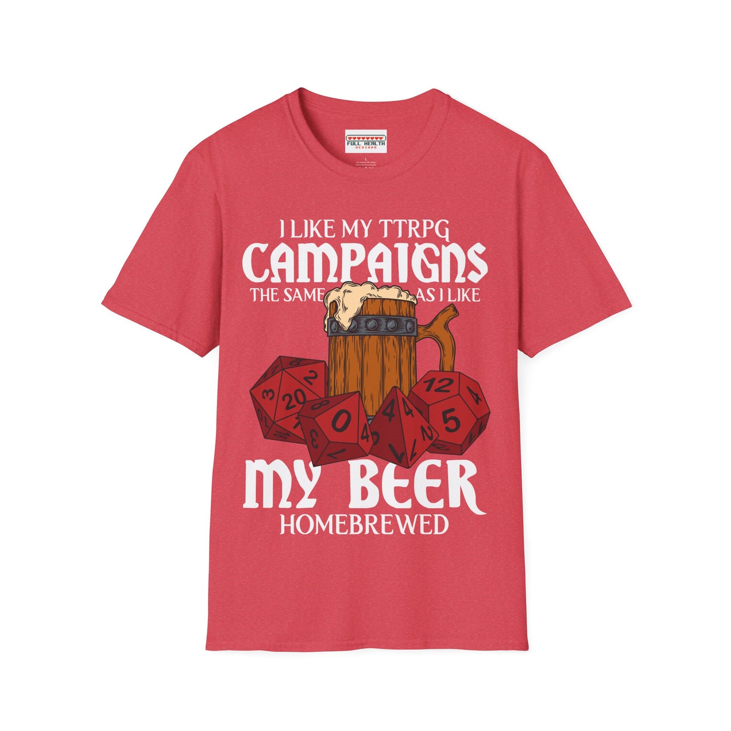 Homebrewed - Softstyle T-Shirt for Men and Women