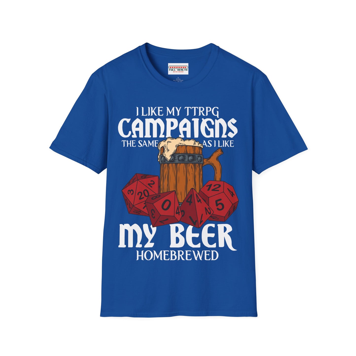 Homebrewed - Softstyle T-Shirt for Men and Women