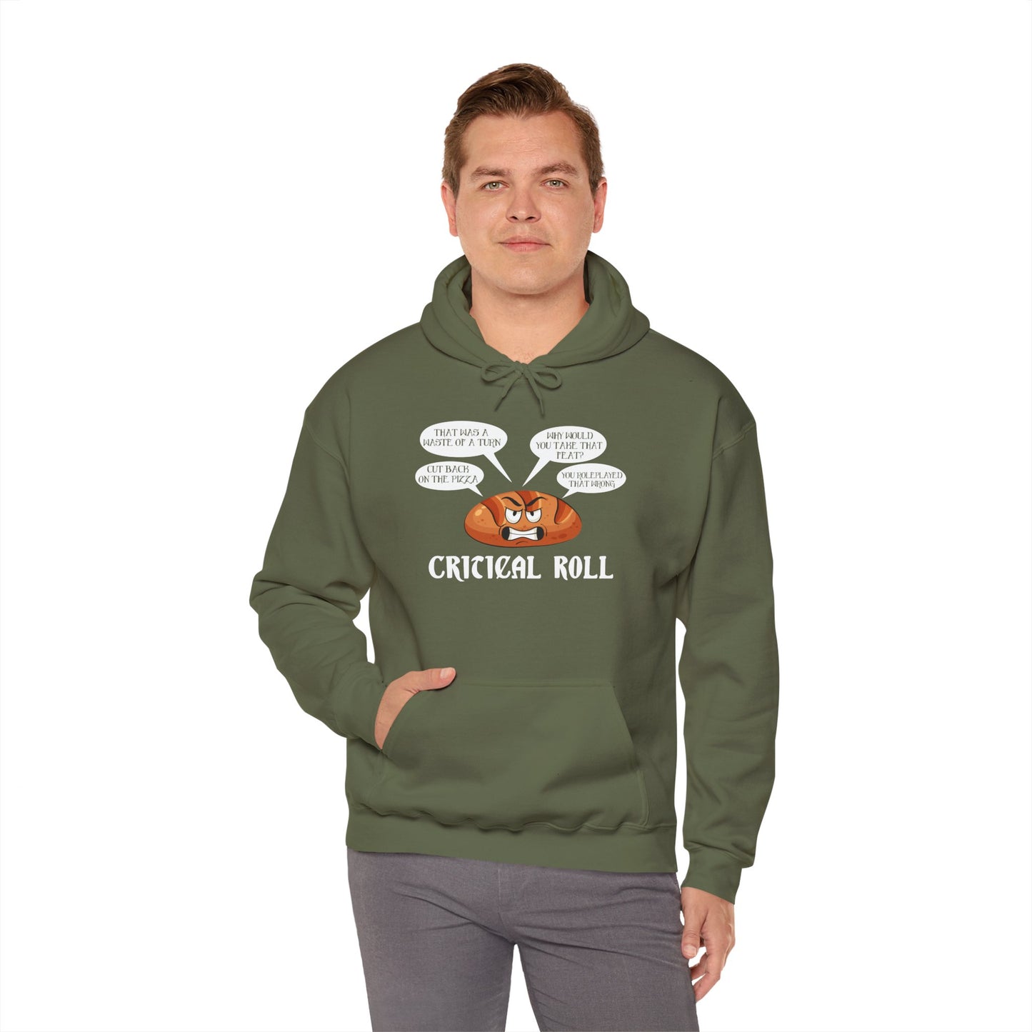 Critical Roll - Heavy Blend™ Hooded Sweatshirt for Men and Women