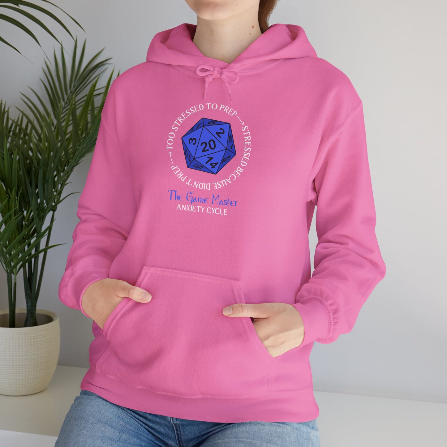 The GM Anxiety Cycle - Heavy Blend™ Hooded Sweatshirt for Men and Women