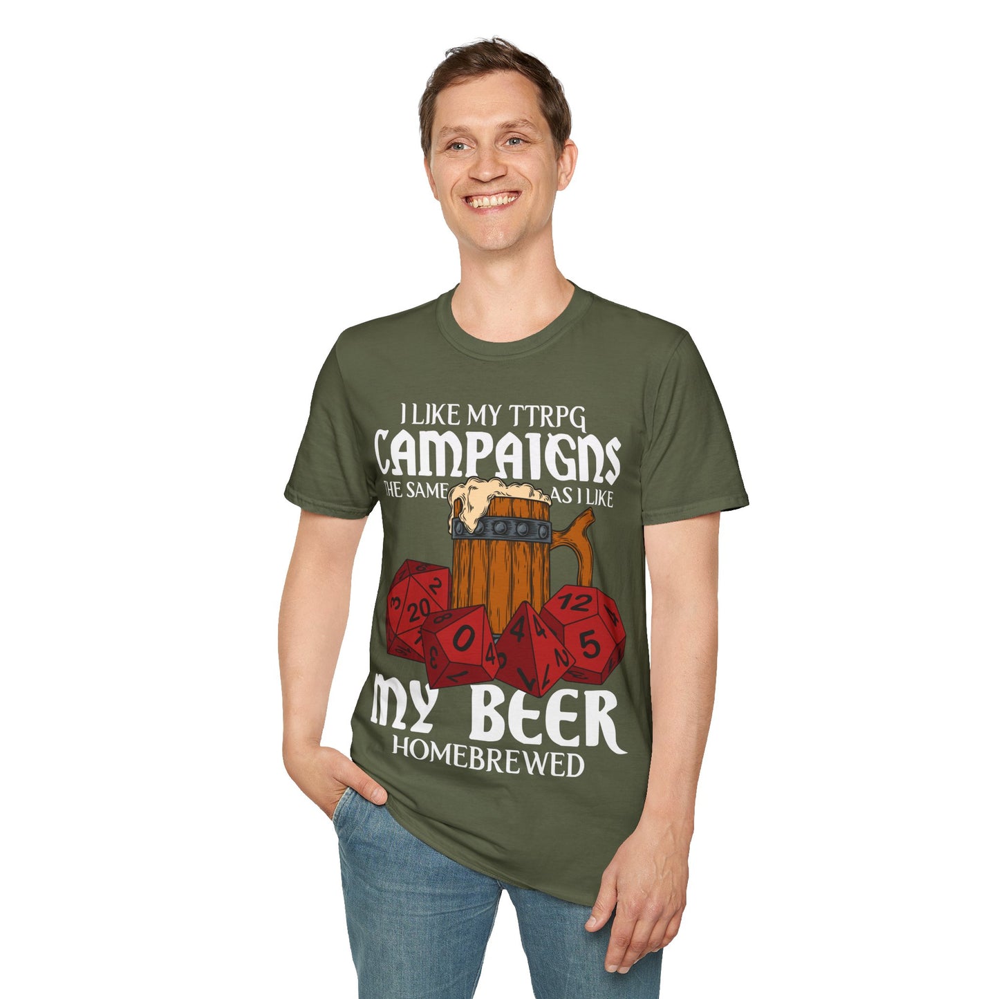 Homebrewed - Softstyle T-Shirt for Men and Women