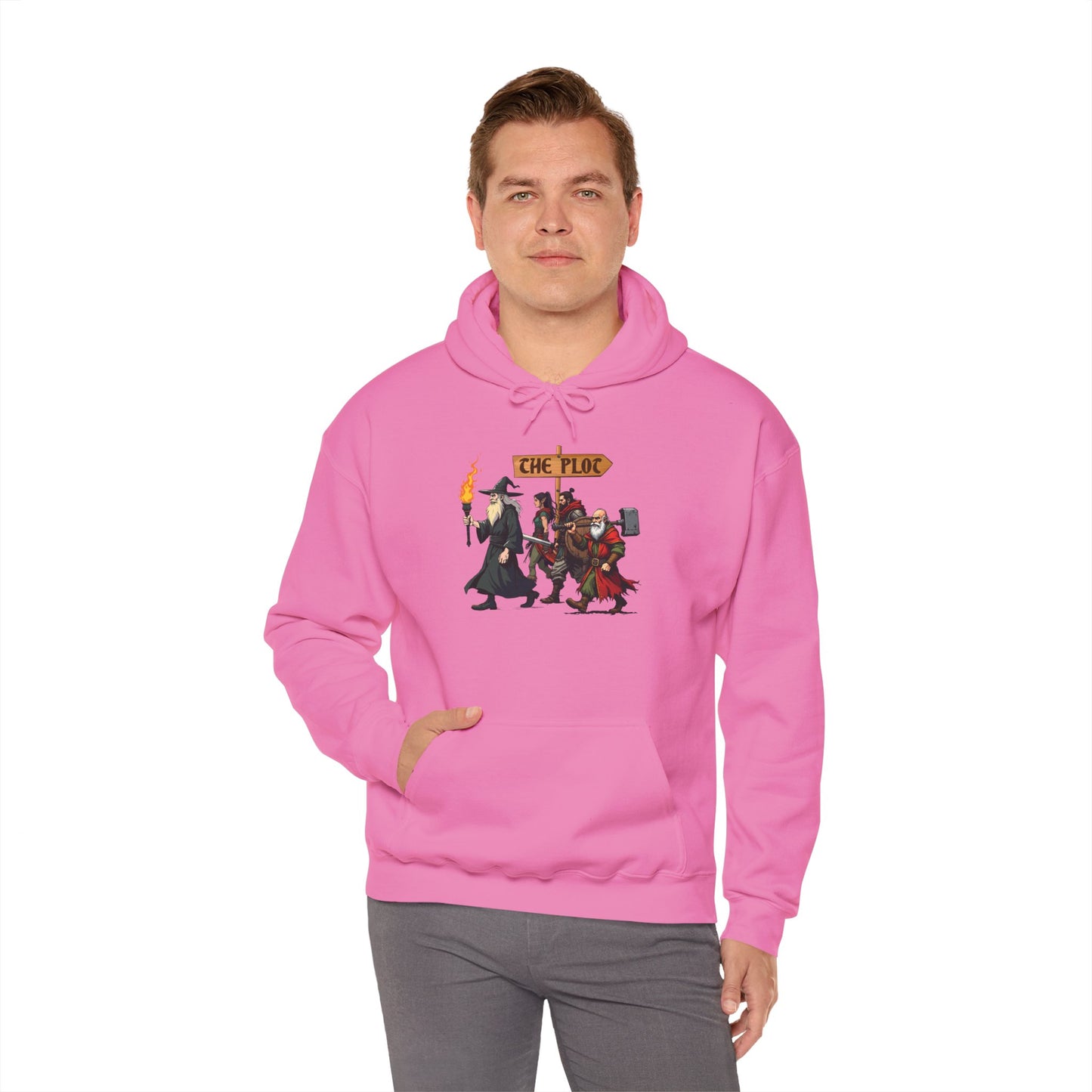 Missing the Plot - Heavy Blend™ Hooded Sweatshirt for Men and Women