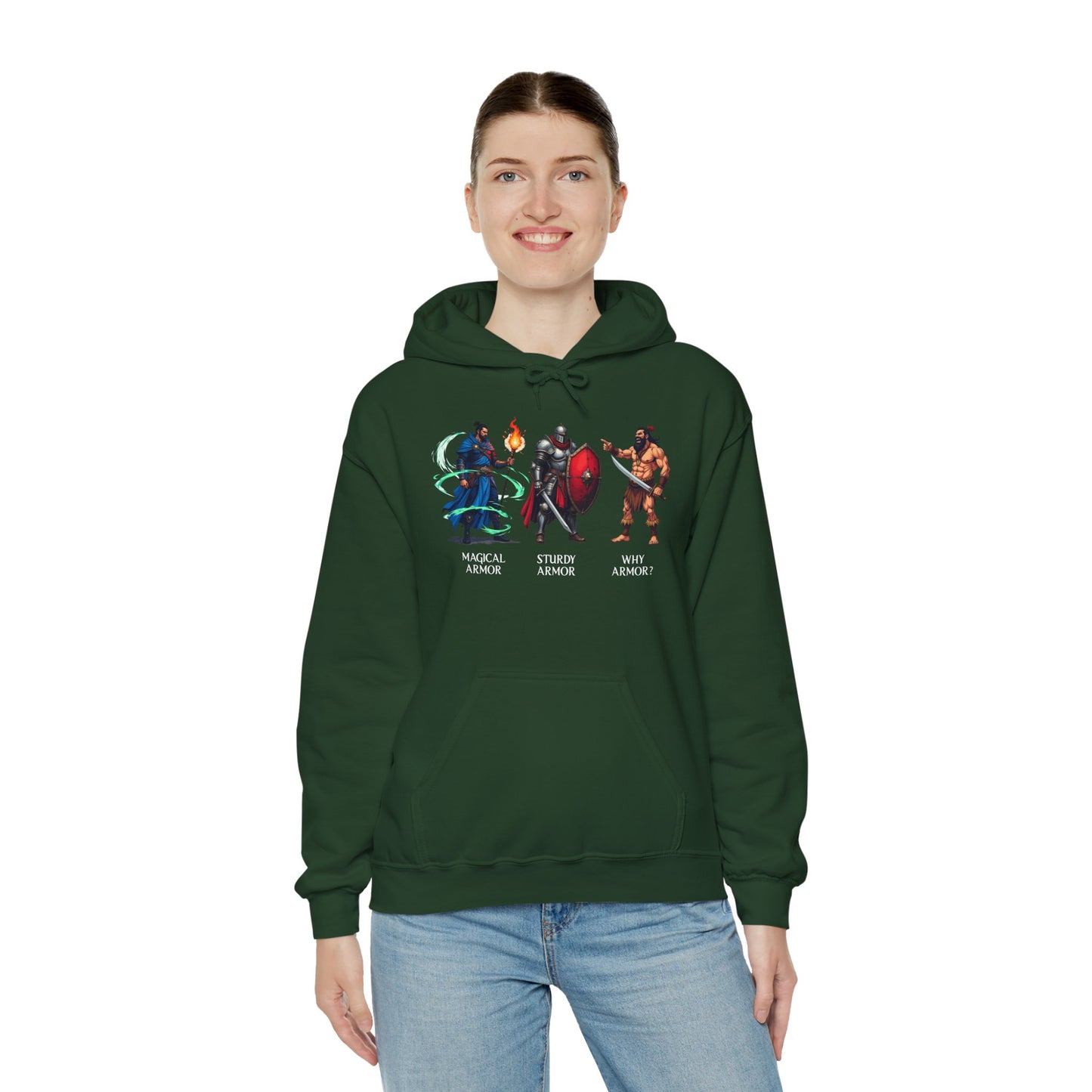 Class Armor Comparison - Heavy Blend™ Hooded Sweatshirt for Men and Women