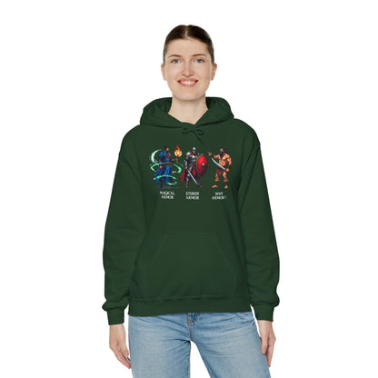 Class Armor Comparison - Heavy Blend™ Hooded Sweatshirt for Men and Women
