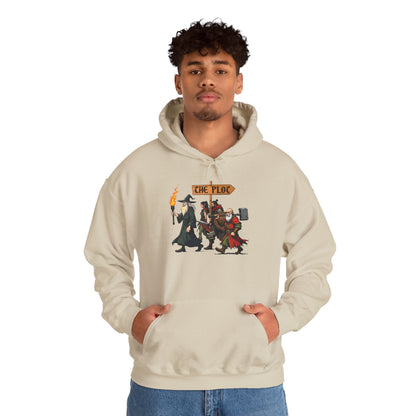 Missing the Plot - Heavy Blend™ Hooded Sweatshirt for Men and Women