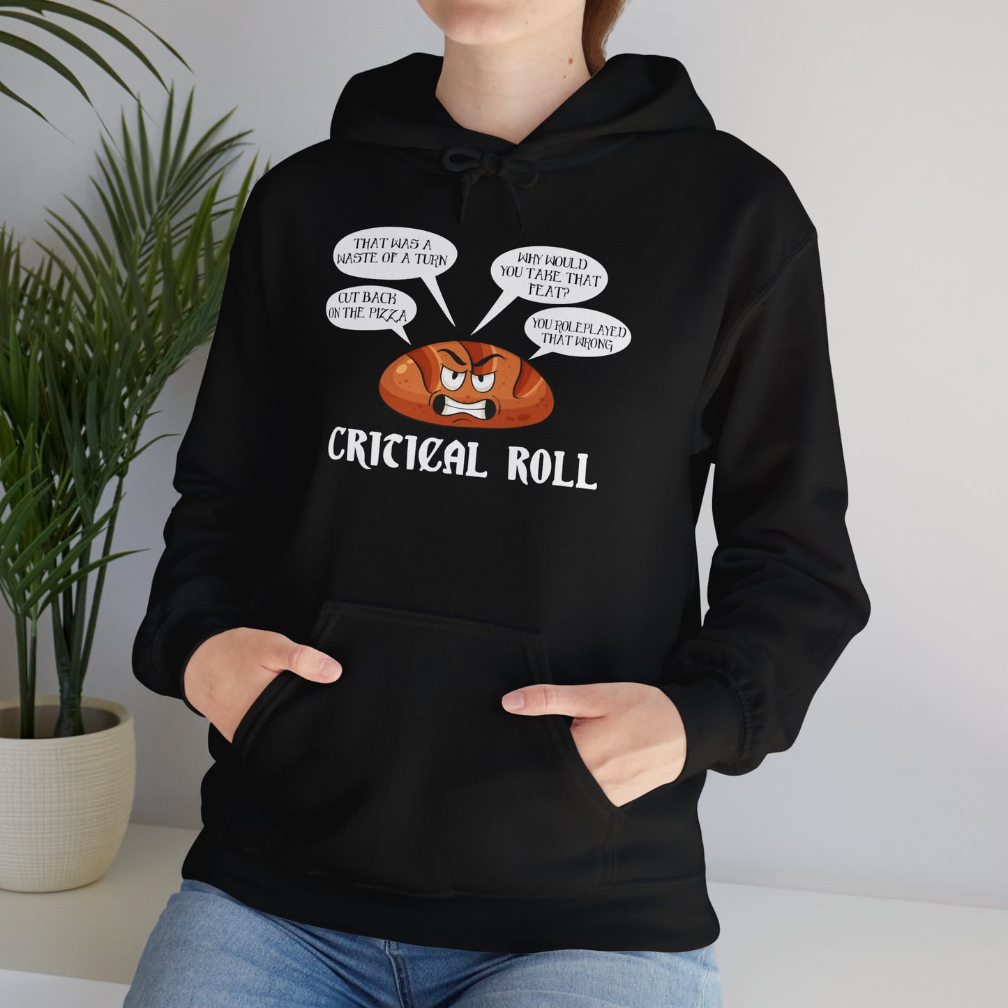 Critical Roll - Heavy Blend™ Hooded Sweatshirt for Men and Women