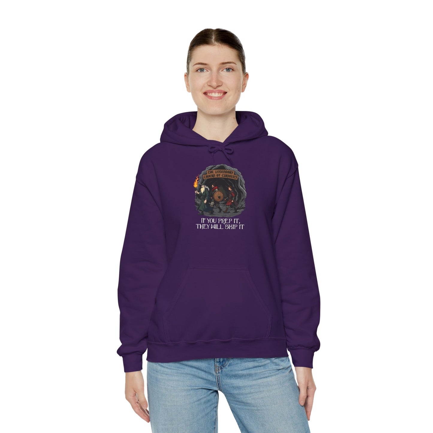If You Prep It, They Will Skip It - Heavy Blend™ Hooded Sweatshirt for Men and Women