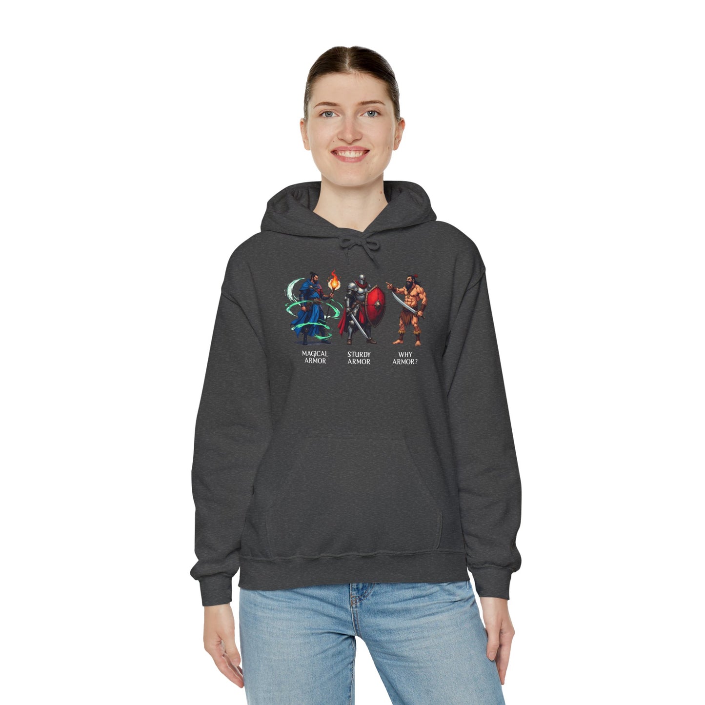 Class Armor Comparison - Heavy Blend™ Hooded Sweatshirt for Men and Women