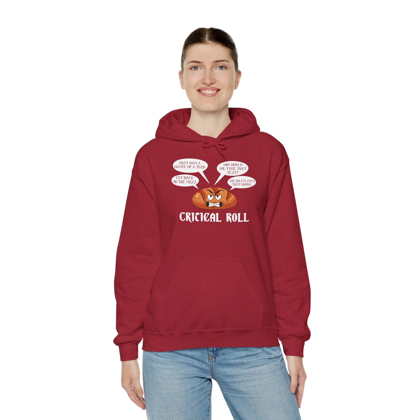Critical Roll - Heavy Blend™ Hooded Sweatshirt for Men and Women