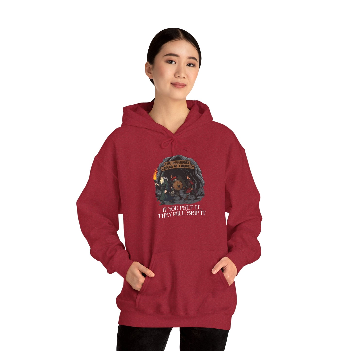 If You Prep It, They Will Skip It - Heavy Blend™ Hooded Sweatshirt for Men and Women