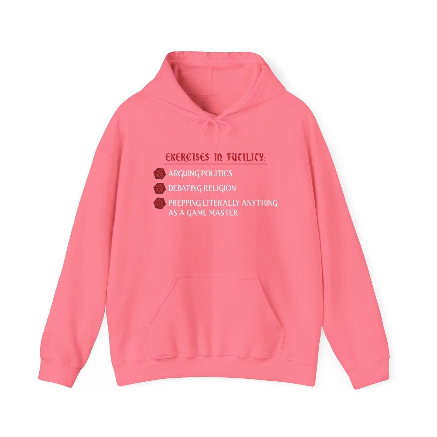 Exercises in Futility - Heavy Blend™ Hooded Sweatshirt for Men and Women