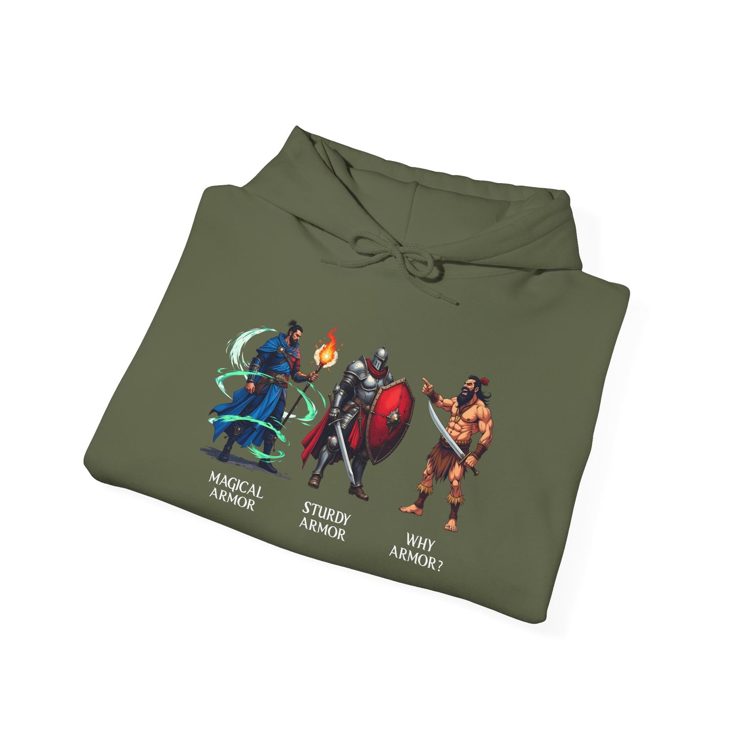 Class Armor Comparison - Heavy Blend™ Hooded Sweatshirt for Men and Women