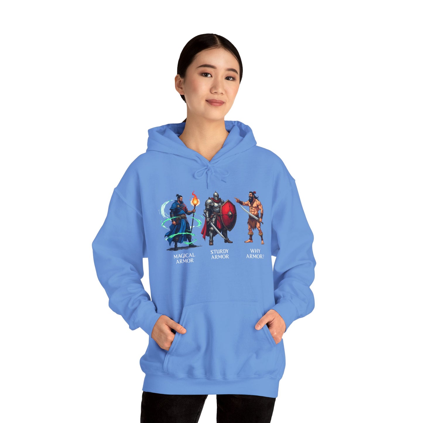 Class Armor Comparison - Heavy Blend™ Hooded Sweatshirt for Men and Women