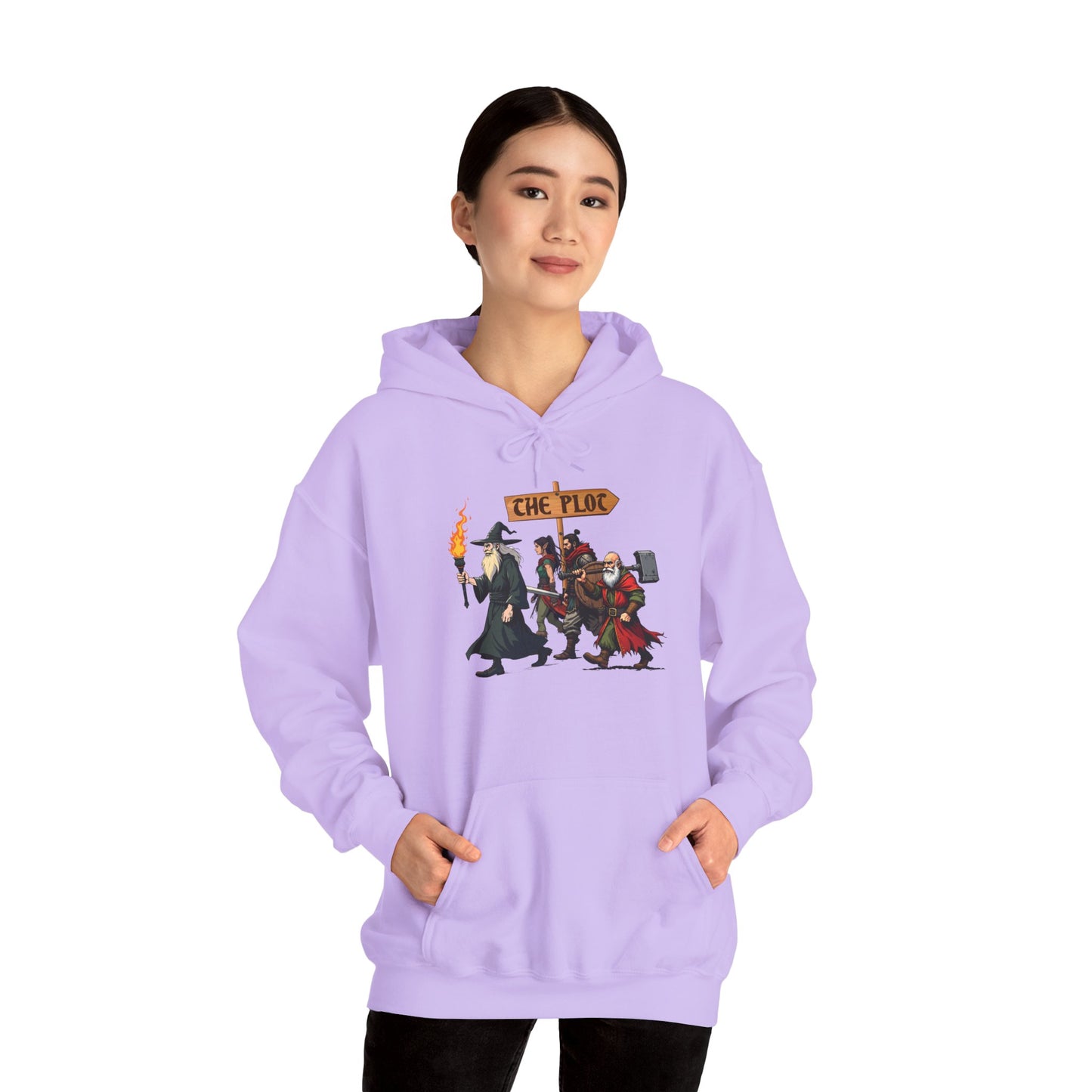 Missing the Plot - Heavy Blend™ Hooded Sweatshirt for Men and Women