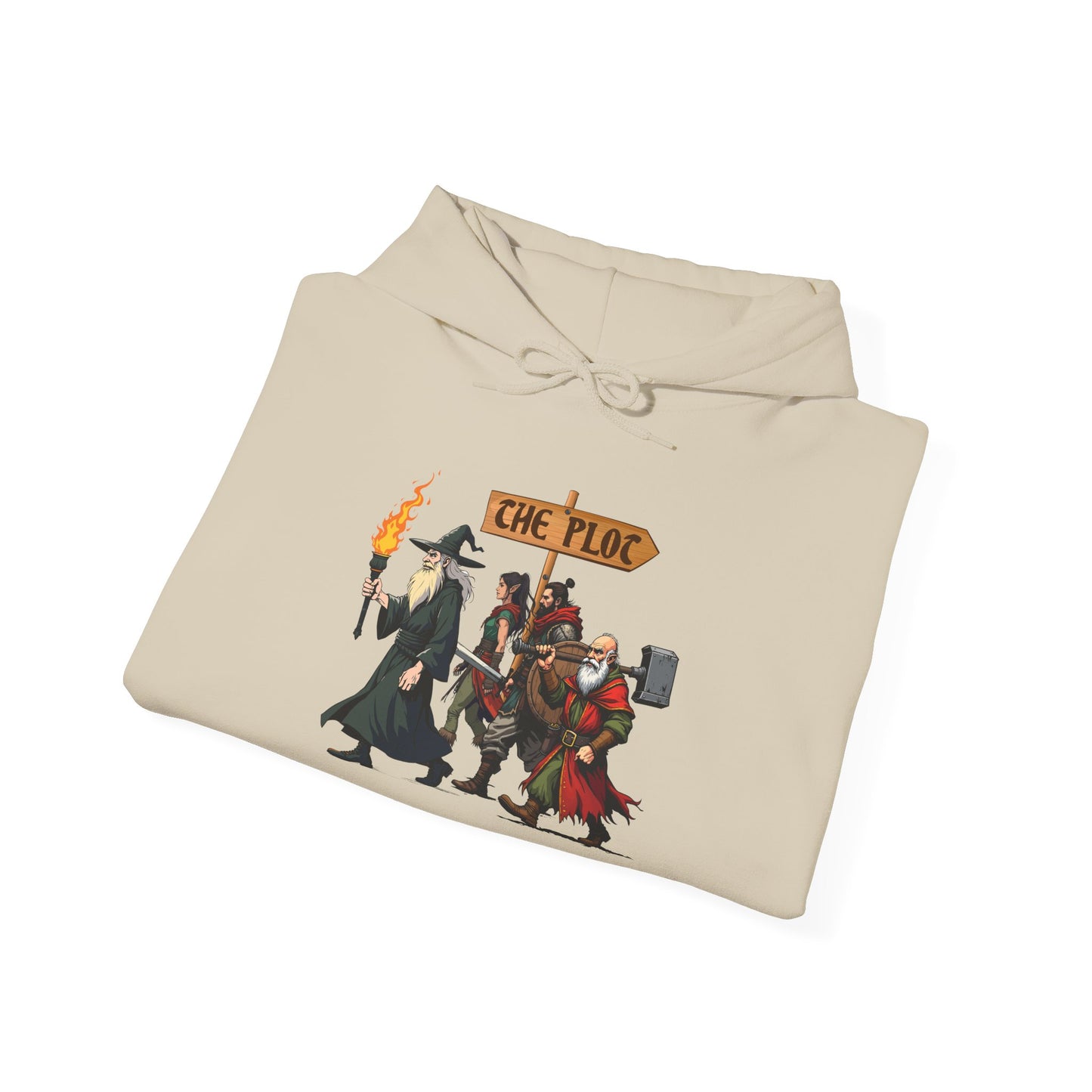Missing the Plot - Heavy Blend™ Hooded Sweatshirt for Men and Women
