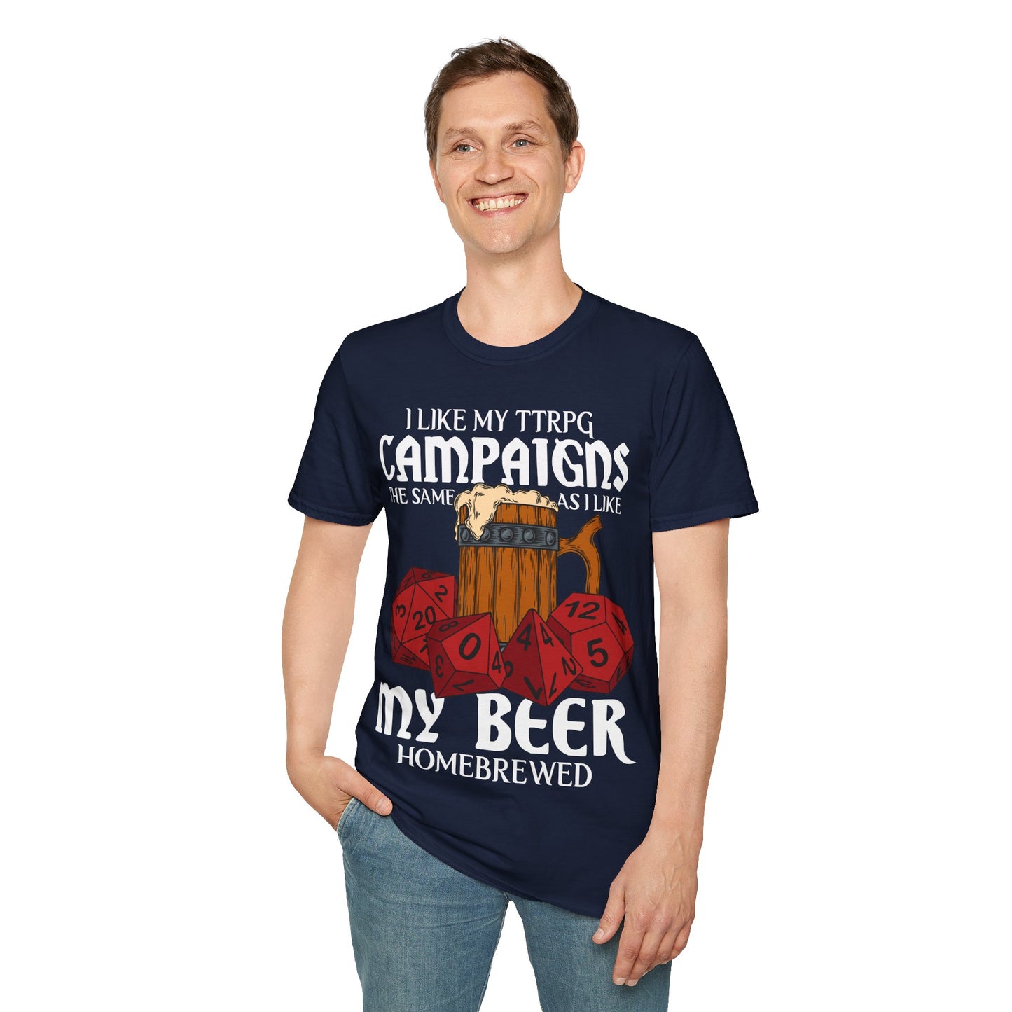Homebrewed - Softstyle T-Shirt for Men and Women