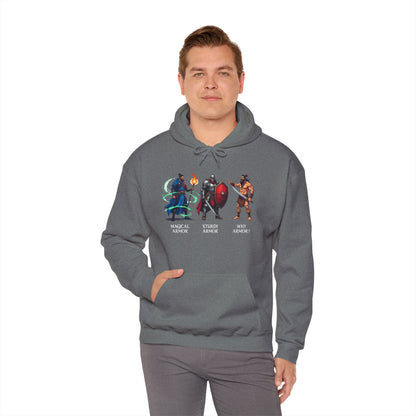 Class Armor Comparison - Heavy Blend™ Hooded Sweatshirt for Men and Women