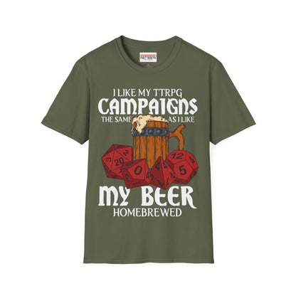 Homebrewed - Softstyle T-Shirt for Men and Women