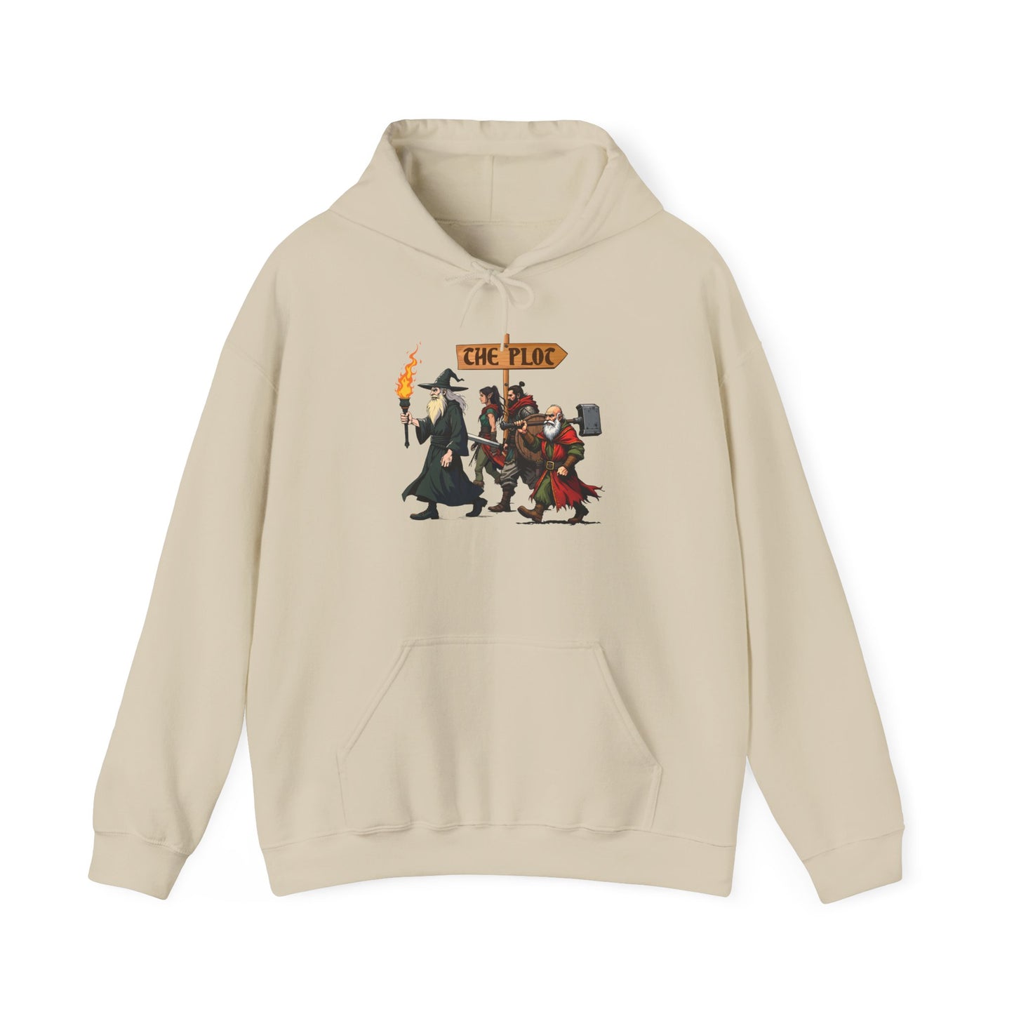 Missing the Plot - Heavy Blend™ Hooded Sweatshirt for Men and Women